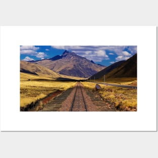 An Andes train ride Posters and Art